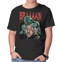 Unisex Crew Neck T-Shirt The Most Delicious Brain Graphic Short Sleeve Casual Tee XXL