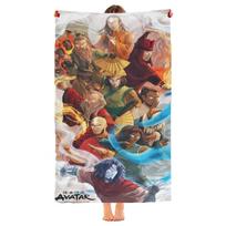 Microfiber Beach Towel Classic Anime Avatar The Last Airbender Print Quick Dry Sandless Beach Towel 76x152CM