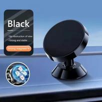 Magnetic Car Phone Holder Mobile Cell Phone Holder Stand Magnet Mount Bracket In Car For Iphone 13 12 Samsung Redmi Xiaomi juoda