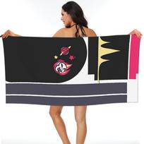Helluva Boss Cartoon Beach Towel Soft Microfiber Quick Dry Absorbent Quick Towels For Swimming 70x140 cm