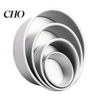 Easy Clean Cake Mold 2/4/5/6/7/8/10/12-Inch Aluminum Alloy Pan with Removable Bottom Non-stick Round Professional Springform Cheesecake Baking Kitchen A