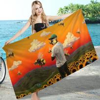 Rapper T-Tyler T-The C-Creator Microfiber Blanket Quick Drying Beach Oversized Printing Super Absorbent Pool Towel Blanket Cotton 30x30cm