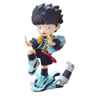 New Mob Psycho 100 Anime Figures Gk Reigen Arataka Q Version Kawaii Standing Palm Series Model Doll Desktop Ornament Collect Toy