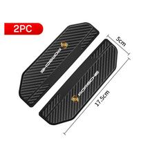 2 vnt. Anglies pluošto automobilio galinio vaizdo veidrodėlio lietaus antakis Lipdukas Veidrodėlio lietaus antakis Porsche Cayenne 955 957 911 997 Boxster 987