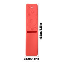 Remote Control Cover For BN59-01275A Waterproof Shockproof Controller Case Remote Control Sleeve For Samsung SX raudona
