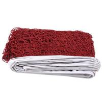 Portable Foldable Badminton Volleyball Pickleball Net Indoor Outdoor Sports Training Mesh Court Accessory vyno raudonos spalvos