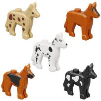 Miesto Gyvūnų Zoologijos Sodo Ūkio MOC Statybinis Blokelis Kiaulė Vištiena Avys Krokodilai Panda Delfinas Erelis Rinkinys Vėžlys Auksinė Žuvelė Šuo Plytos Žaislas K138