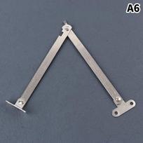 Cabinet Furniture Doors Close Lift Up Stay Support Hinge Stainless Steel Two Fold Pull Rod Kitchen Accessories A6 Metal