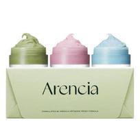 Arencia Fresh Cleanser Mini Trio Gift Set 15g x 3 (Green + Rosehip + Blue)