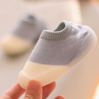 Kūdikio Batai Mažylio Pirmieji Žingsniai Kūdikių Berniukams Mergaitėms Vaikams Guminis Minkštas Neslystantis Padukas Grindims Basomis Laisvalaikio Batai Megzti Batai 6-12 Months