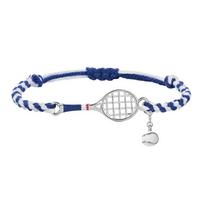 A52E Stylish Blue Adjustable Wrist Strap Bracelet For Tennis Players And Athletes