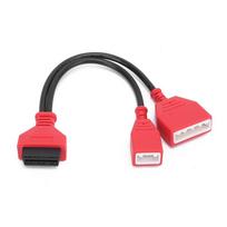 Pink OBD2 Bypass Cable 16+32 Pin OBD2 Extension Cable OBDII Gateway Adapter  Diagnostic Tool rožinė