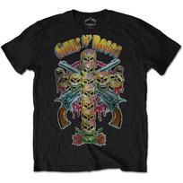 Guns N Roses Unisex TShirt Skull Cross 80s S