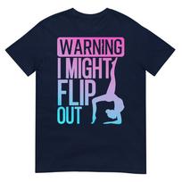 Cute Gymnastics Art For Girls Kids Unisex Tumbling Gymnast TShirt S