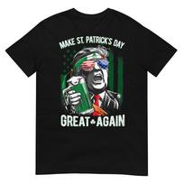Make St Patricks Day Great Again Trump Unisex Unisex Irish Funny Tshirt S