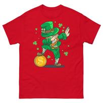 St Patricks Day Dabbing Leprechaun Irish Boy Kids Unisex Funny TShirt S