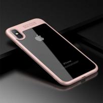 For Iphone X 8 7 6s Plus 10 Luxury Ultra Slim Clear Shockproof Bumper Case Cover X,Pink