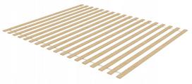 Lova Rėmas Čiužinio Pagrindas 200X140 Cm 18 Plokščių Lamelių 350Kg