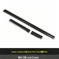 Stainless Steel Center Console Air Vent Trim for 2008-2021 Land Cruiser