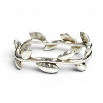 Great TIFFANY&Co. Ring ring olive leaf bundling Silver AG925 Women Used