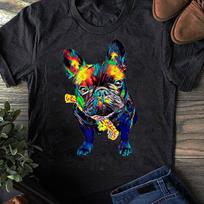 French Bulldog T-Shirt - Gift for Dog Lovers - Funny Dog - Pug Lovers - Mother's Day S
