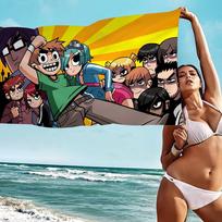 Scott Pilgrim Beach Towel Colorful Bath Towels For Girl Microfiber Quick Dry Custom Sand Free Beach Yoga Spa Gym Pool Cotton 30x30cm