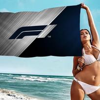 Racing Car F1 Microfiber Printed Beach Towel Mountain Climbing Yoga Beach Swimming Running Absorbent Soft Towel Cotton 30x30cm