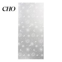 Static Glass Sticker Frosted Window Film Cling Multiple Patterns Privacy Decal for Bathroom Removable Self-Adhesive UV Blocking Light Transmitting A
