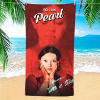 P-Pearls Towel Microfiber Beach Towel, Quick-Dry, Sand-Free, Ultra-Fine Fiber, Super Soft. 60x35CMSYJ60
