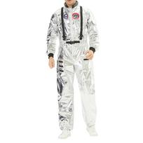 Astronaut Space Program One Piece Costume Jumpsuit for Men Festival Party Cosplay Role Play Adult Outfit Suit L sidabras