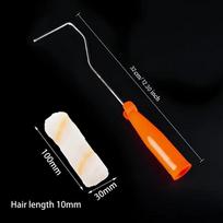 11Pcs Paint Roller Kit: Get Professional-Looking Walls With 4 Inch Rollers & Covers , For Hotel/Restaurant/Commercial geltona