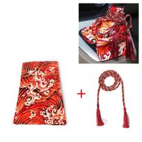 Universal Car Accessories Pattern Style Cotton Katana Shift Lever Knob Dust Cover Racing Samurai Sword Shift Knob Collars