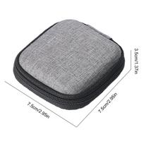 EVA Storage Bag Pouch Small Electronic Organizer Mini Zipper Carrying Bag Earphone Case For Earphone/Charging Cable Accessories