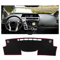 For Toyota Prius V Alpha Daihatsu Mebius 2012~2018 2019 ZVW40 Car Dashboard Cover Sunshade Anti-UV Non-slip Protector Carpet Mat