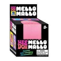 Needoh Mello Mallo TPR UV Reaktyvus Zefyro Formos Saugus Netoksiškas Minkštas Lėtai Atsistatantis Streso Atsarginis Fidget Žaislas Laisvalaikio Dovana