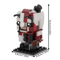 MOC Terrifier Art the Clown (Strawberry Jam Edition) Building Blocks Model Horror Movie Terrifier Killer Clown Bricks Toys Gifts