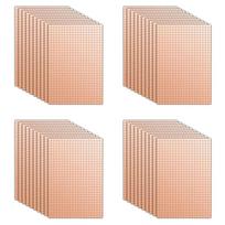 A84E-Self-Adhesive Mirrors Mosaic Tiles, 40 Sheets Glass Tile 5X5mm Glass Mirrors Mosaic Tiles Sticker (Rose Gold) rožinio aukso spalvos