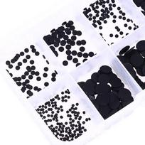 500PCS Different Sizes Conductive Rubber Pads Keypad Repair Kit For IR Remote Control Conductive Rubber Buttons