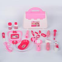 Children Playing House, Little Doctor Toys, Stethoscope, Medical Kit, Male And Female Gifts, Role-Playing, Simulated Nurse Toys rožinė