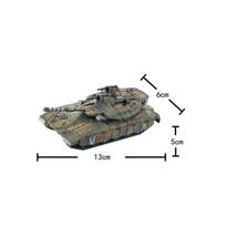 1:72 Scale Plastic Tank Model Diecast Military Tank Vehicle Collection Toy for Kids Adults Gift M1A2 T-90 Leopard 2 Challenger 2 1pcs