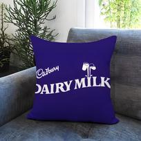 Food Brand Cadbury Cushion Cover Comfortable Reversible Pillow Cover Ideal For Car Sofa Bedroom & Beyond Peach skin 18*18(CM)-1Pcs