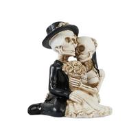 Helovino Skeleto Jaunikis Ir Nuotaka Dervos Ornamentas Dekoracija One Size black