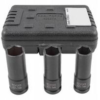 Rockforce smūginis antgalių rinkinys RF-4032TH, 17mm, 19mm, 21mm, 1/2", 3 vnt, CrMo, plastikinis dėklas