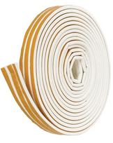 Guminis sandariklis PVC langams ir durims, baltas profilis E 2x3 m, 2x3 m