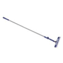 Window Squeegee 2 in 1 Window Cleaner with Extension Poles 180° Rotatable Cleaning Head for High Rise Glass