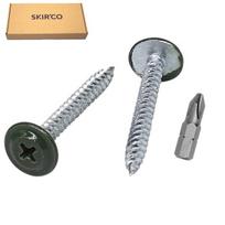 Savisriegiai medvaržčiai Rinkinys 150 vienetų 4.2 x 38 mm Žali — montavimo varžtai, dailidės įrankiai, tvirtinimo detalės, plokščių varžtai, remonto rinkinys, dirbtuvių įrankiai, antikoroziniai varžtai