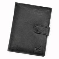 Odinis vyriškas piniginė Money Keeper CC 5401B, Juoda