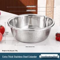 Food Grade Extra Thick Stainless Steel Multi-Purpose Kitchen Bowl