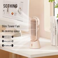 SOTHING Portable Oscillating USB Desk Fan