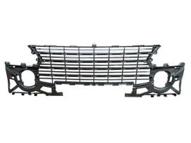 Peugeot 307 Ii 05-07 Grille In Front Bumper With Holes For Strips